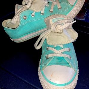 Teal Converse